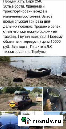 Лодка Барк В 250 - С Тербуны - изображение 1
