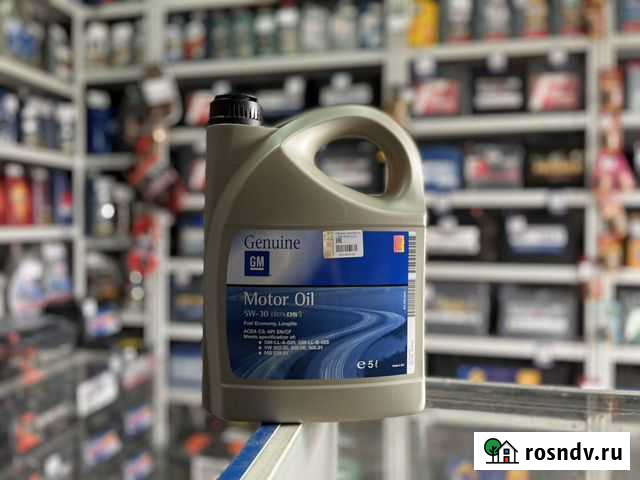 Синтетическое моторное масло GM Dexos2 5W30 (19420 Ростов-на-Дону - изображение 1
