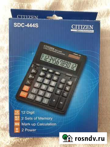 Калькуляторы Citizen Ступино - изображение 1