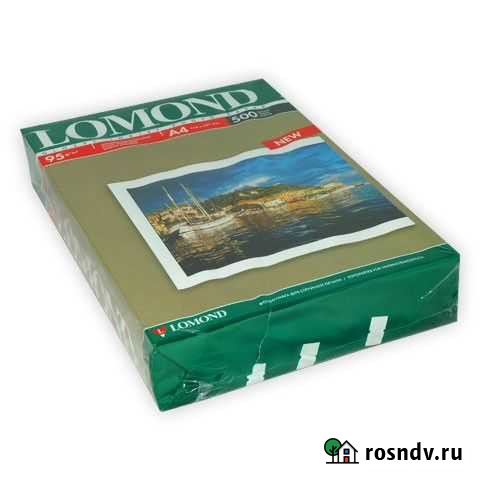 Lomond Фотобумага глянцевая 85 гр/м, A4, 500 л Краснодар - изображение 1