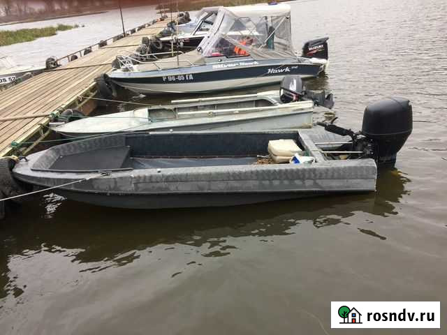 Продаю Обь-М с мотором yamaha F50 Нижний Новгород - изображение 1