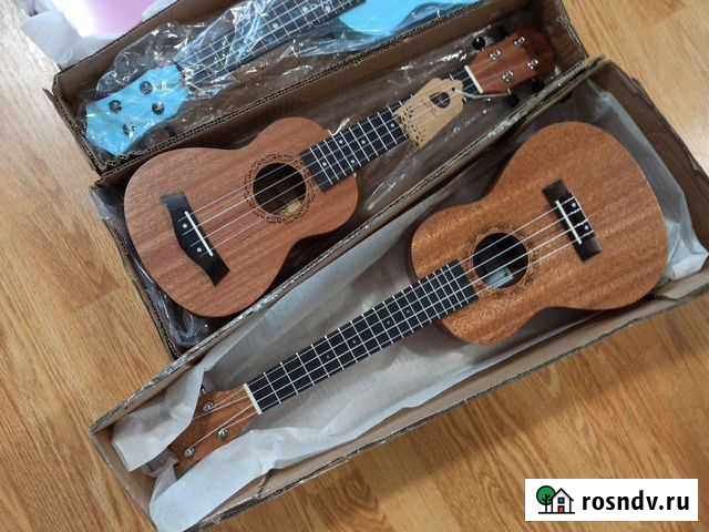 Укулеле 21 сопрано из Красного дерева Ижевск - изображение 1