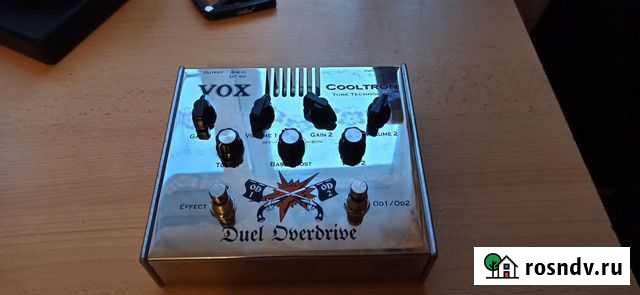Овердрайв педаль VOX Cooltron Duel Overdrive Дубна - изображение 1