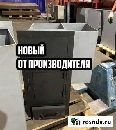 Печь банная Дачная малая правая с разделкой Новая Кызыл - изображение 1