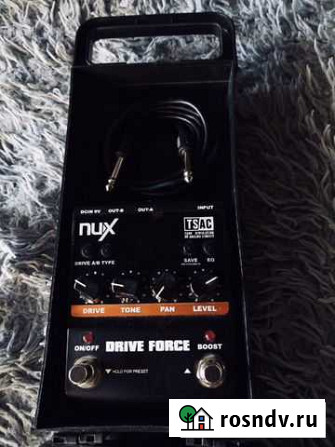 Nux Drive Force педаль эффектов Магнитогорск - изображение 1