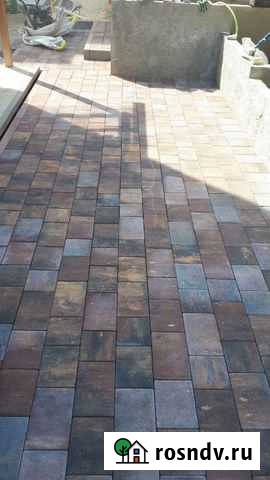 Укладка асфальт.Укладка Тротуарная плитка (Брусчат Подольск - изображение 1