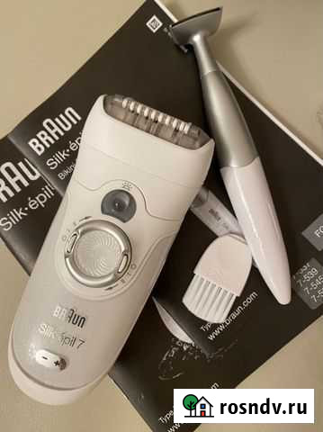 Эпилятор Braun Silk-epil 7 7-561 Legs body&face Санкт-Петербург - изображение 1