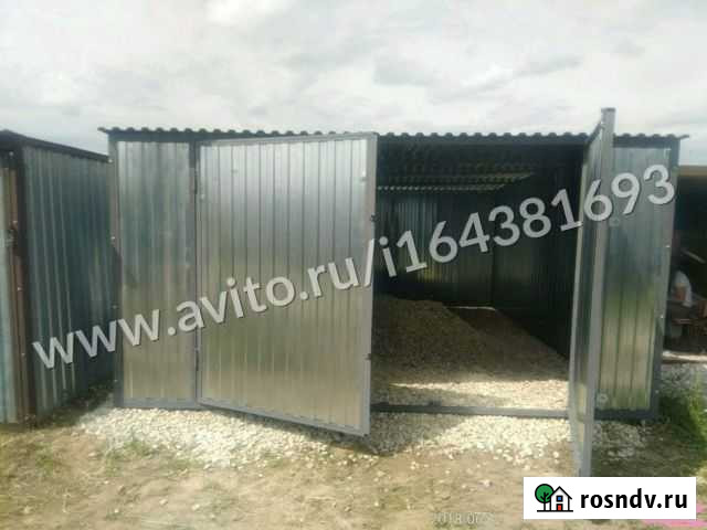 Гаражи оцинкованные Теплое - изображение 1