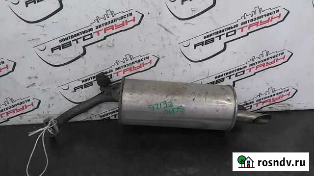 Глушитель toyota vitz yaris SCP10 1SZ-FE банка 2WD Большой Исток - изображение 1