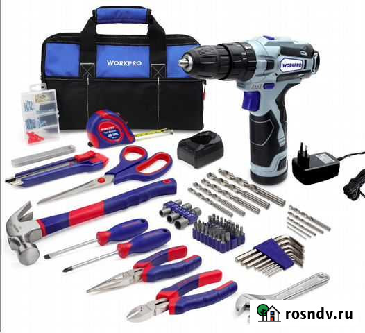 Набор инструментов с шуруповёртом Иркутск - изображение 1