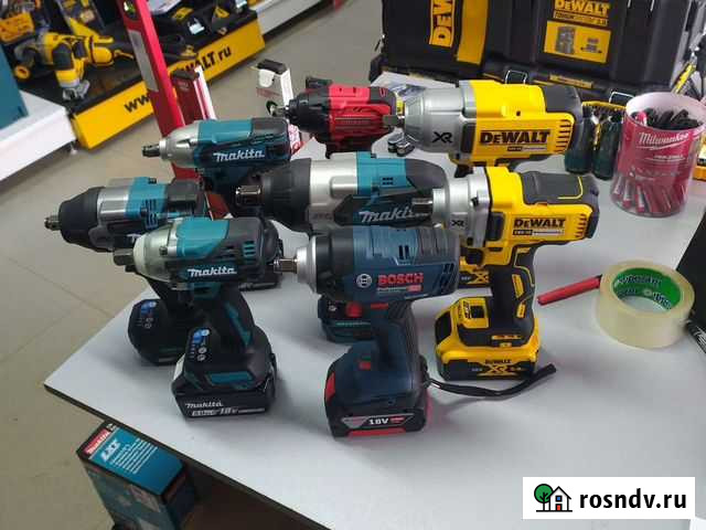 Гайковерты Dewalt Makita Bosch Milwaukee felisatti Урус-Мартан - изображение 1