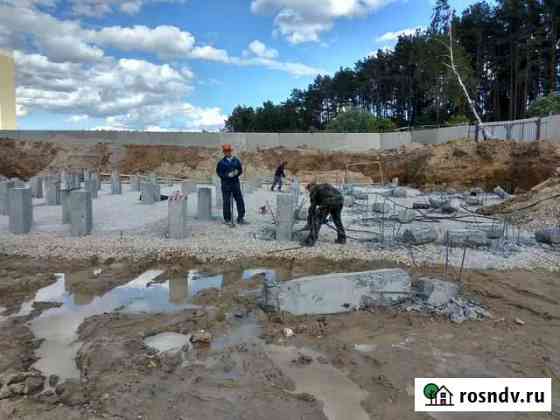 Забивка свай, свайные работы, лидерное бурение Смоленск