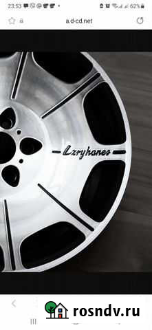 Литье r16 4*100 с резиной r16 205 55, largus logan Красноярск - изображение 1