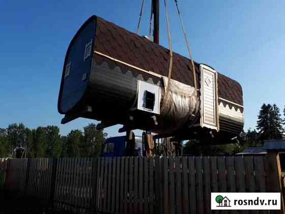 Баня на дровах квадро в Анапе в наличие Анапская