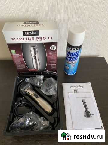 Профессиональный триммер Andis D-8 Slimline Pro Li Сыктывкар - изображение 1