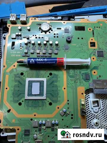 Чистка PS PlayStation + замена термопасты Тюмень - изображение 1