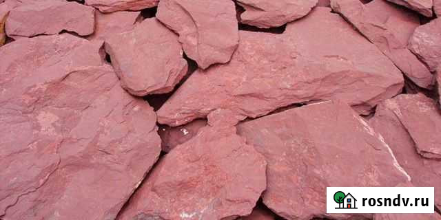 Природный камень сланец красный для облицовки Белово - изображение 1