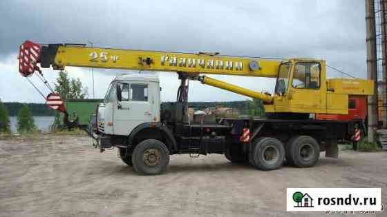 Услуги автокрана 25т вездеход Воронеж