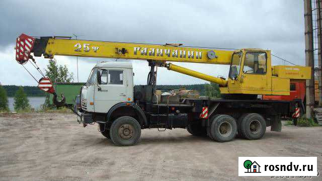 Услуги автокрана 25т вездеход Воронеж - изображение 1