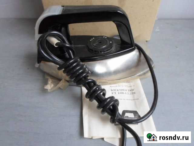 Утюг СССР новый Елец - изображение 1