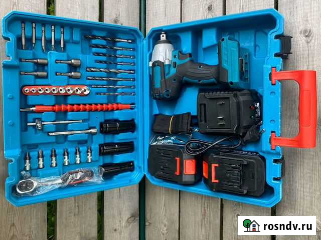 Аккумуляторный Гайковерт Реплика Makita 88v с набо Тверь - изображение 1