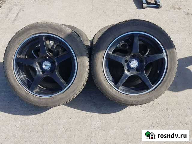 Литые диски с зимней резиной r16 Абакан - изображение 1