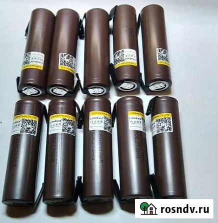 Аккум. 18650 LiitoKala HG2 3000 мАч высокотоковые Симферополь - изображение 1