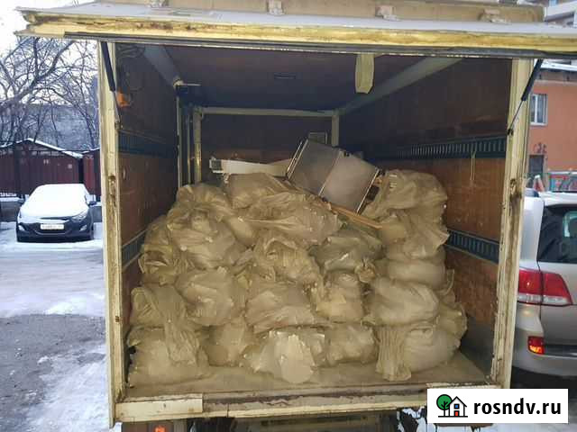 Вывоз мусора,строительный,домашний хлам,тбо Хабаровск - изображение 1