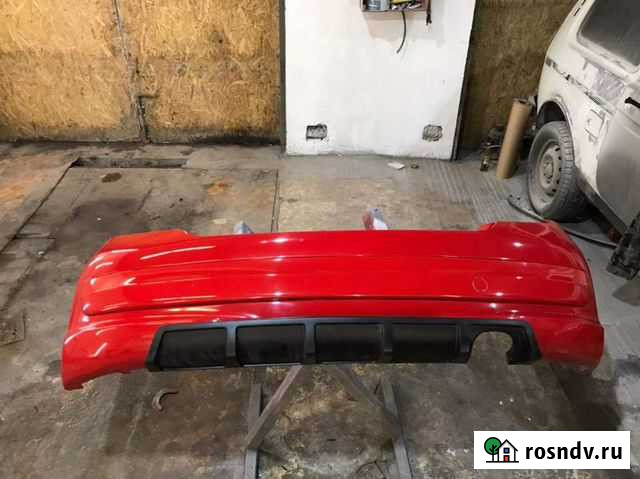 Диффузор GTi + бампер для Peugeot 207 Новосибирск - изображение 1