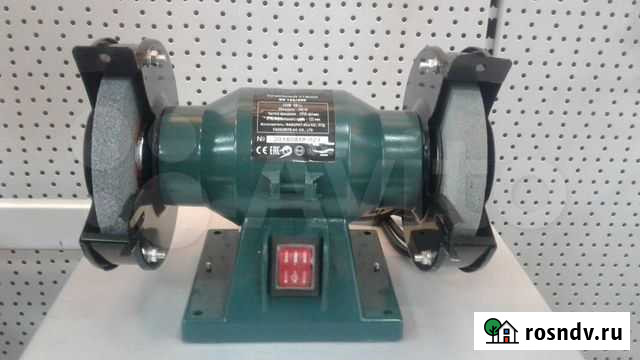 Станок точильный 200 Вт, круг 125мм Выкса - изображение 1