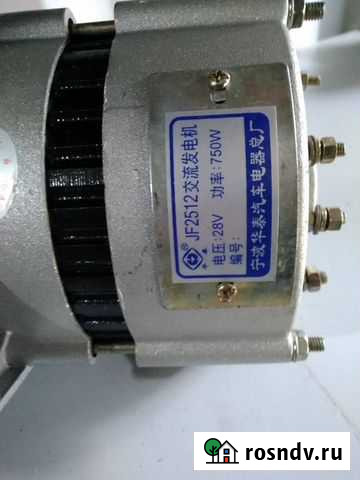 Генератор JF2512 на погрузчик ZL-20,ZL-30 Владикавказ - изображение 1