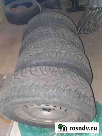 215/65R16 зима шипы на стальных дисках Санкт-Петербург