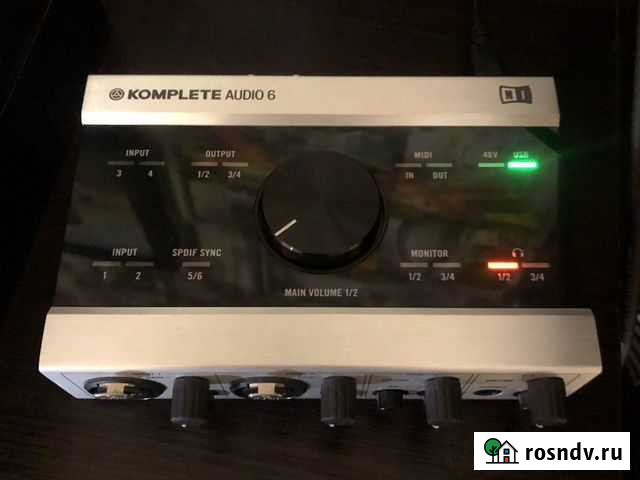 Komplete audio 6, аудио интерфейс professional Волоконовка - изображение 1