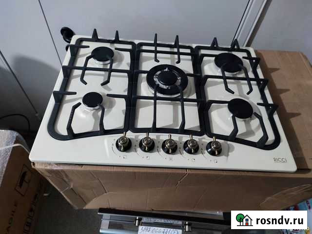 Новая газовая варочная поверхность Ricci HBS5711RD Самара - изображение 1
