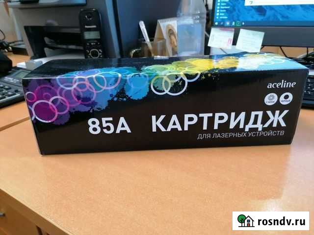 Картридж 85а совместимый новый Красноярск - изображение 1