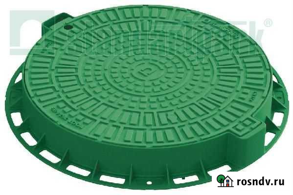 Люк садовый пластиковый «Лого» Красный Бор - изображение 1