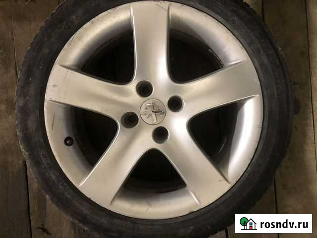 Литые диски r17 на Пежо 4х108 Сим - изображение 1