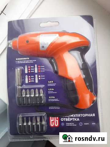 Аккумуляторная отвертка Братск - изображение 1