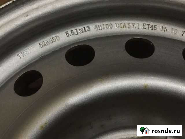 Штампованные диски r13 Тверь - изображение 1