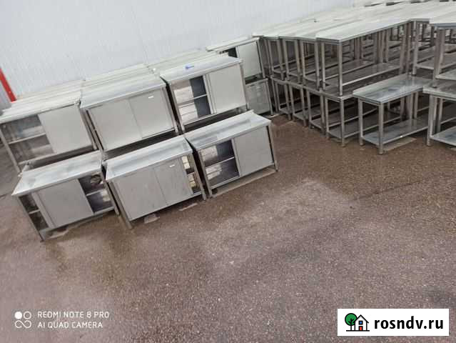 Столы купе мойки стелажы шпильки вытяжки из нержав Щёлково - изображение 1