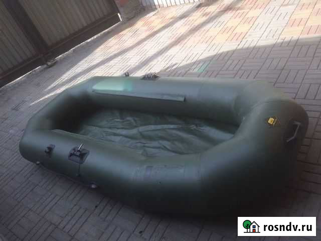 Надувная лодка пвх бу, Таймень N270C, гребная Челябинск - изображение 1