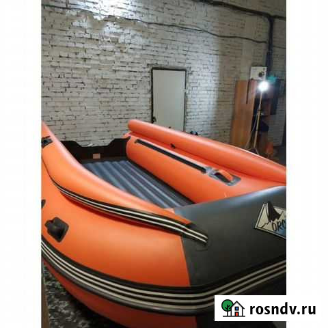 Лодка orca 340F нд оранжево-черная Тобольск - изображение 1