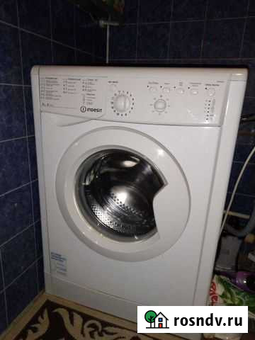 Стиральная машина бу indesit узкая Гагарин - изображение 1