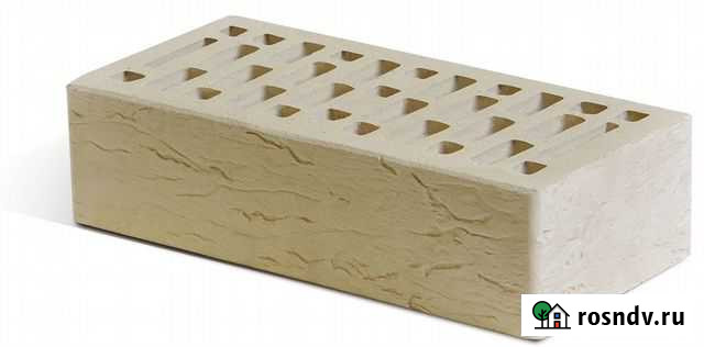 Кирпич бежевый риф Солянка - изображение 1