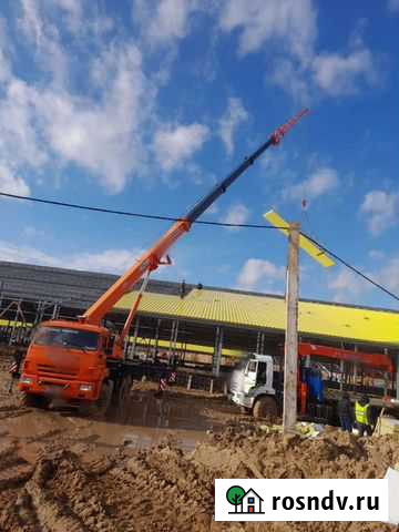 Аренда, Услуги кран 32т/31 метр Калуга - изображение 1