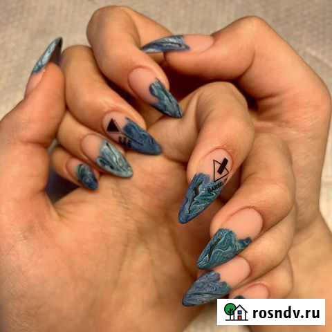 Наращивание ногтей, гель-лак, педикюр, реснички Самара - изображение 1