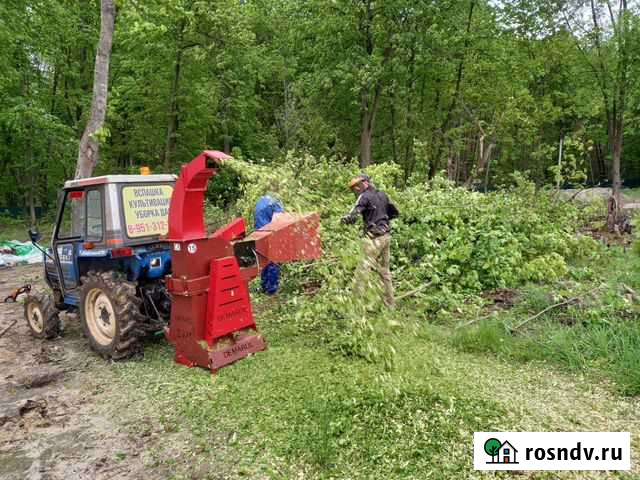 Услуги Дробилки-Измельчителя веток деревьев Курск - изображение 1