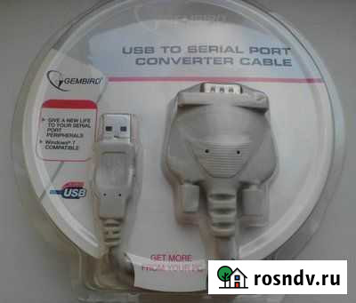 USB COM адаптер gembird Нижний Новгород - изображение 1