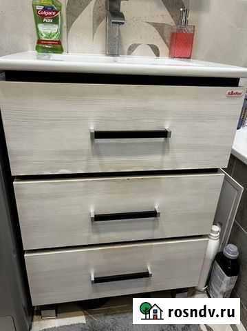 Тумба с раковиной для ванной /зеркало Обнинск - изображение 1