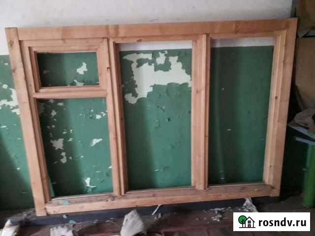 Деревянная оконная рама Елец - изображение 1